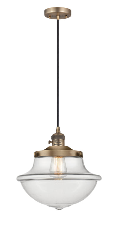 Franklin Restoration Mini Pendant Antique Brass