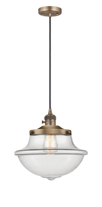 Franklin Restoration Mini Pendant Antique Brass
