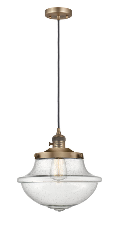 Franklin Restoration Mini Pendant Antique Brass