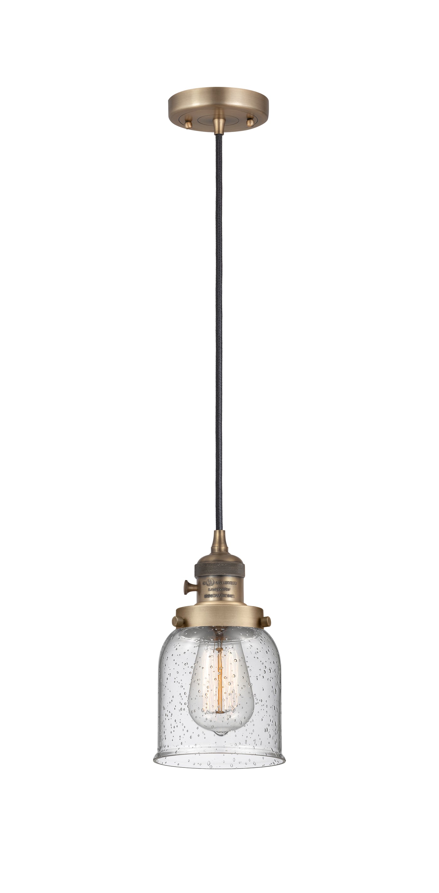Franklin Restoration Mini Pendant Brass