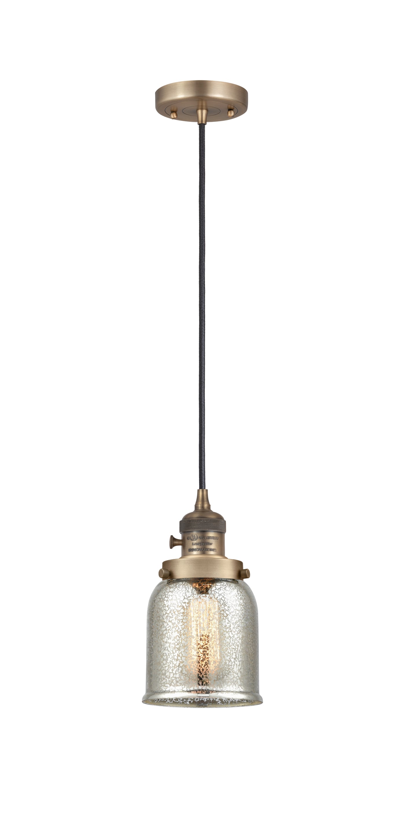 Franklin Restoration Mini Pendant Brass