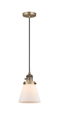 Franklin Restoration Cone Antique Brass Steel