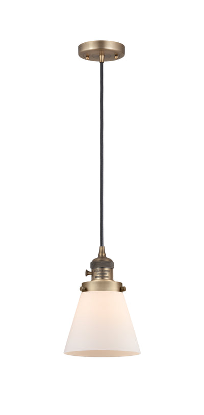 Franklin Restoration Cone Antique Brass Steel