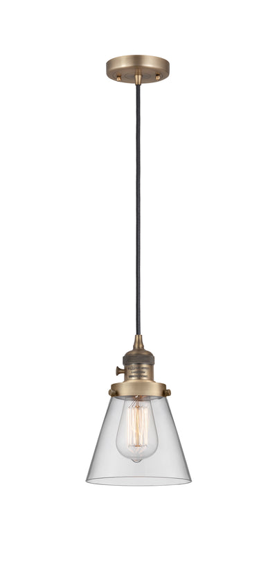 Franklin Restoration Cone Antique Brass Steel
