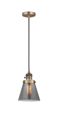 Franklin Restoration Cone Antique Brass Steel