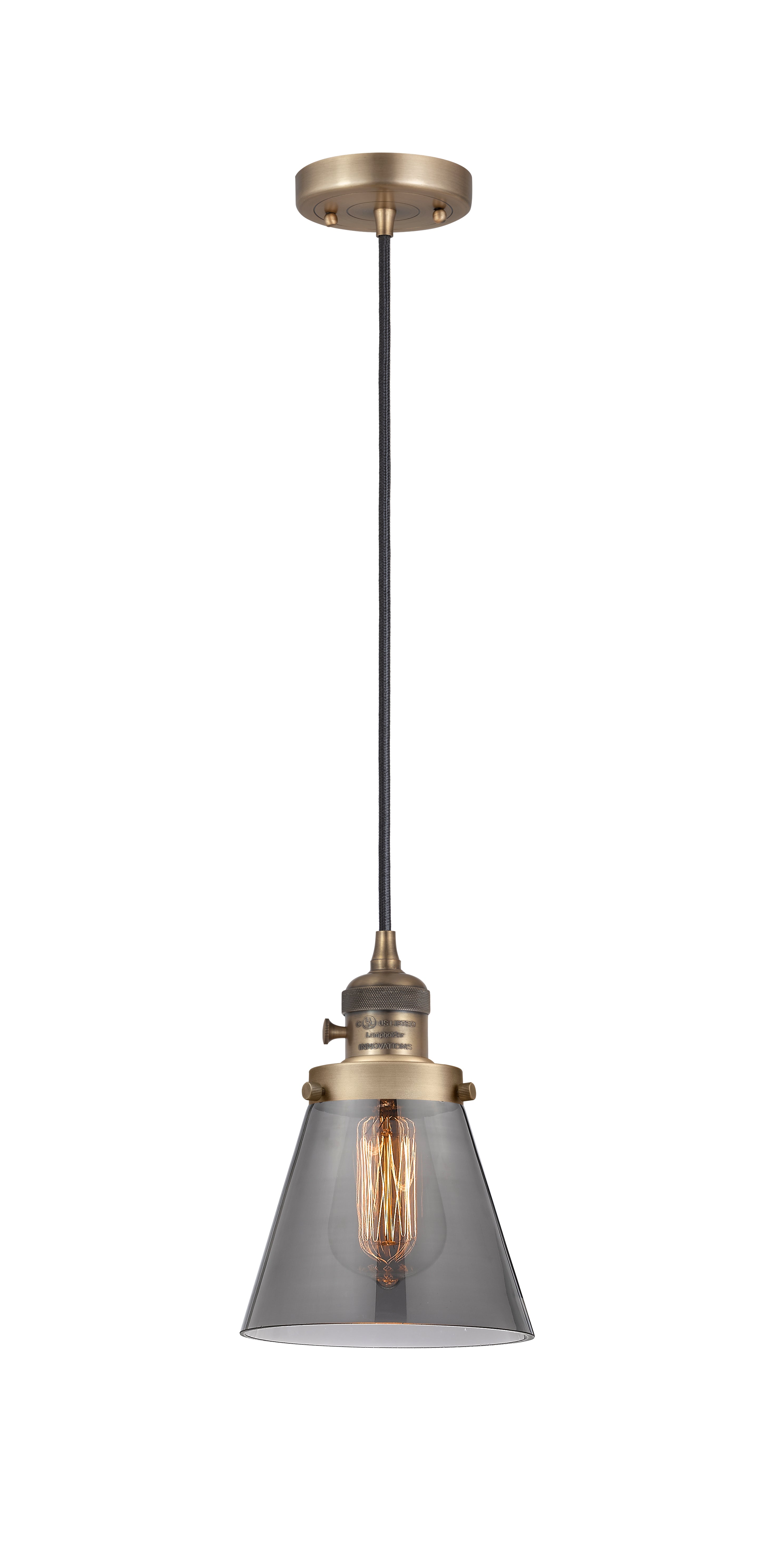 Franklin Restoration Mini Pendant Cast Brass