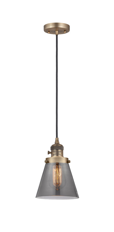 Franklin Restoration Mini Pendant Cast Brass