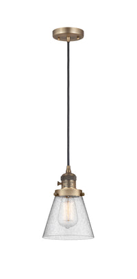 Franklin Restoration Cone Antique Brass Steel