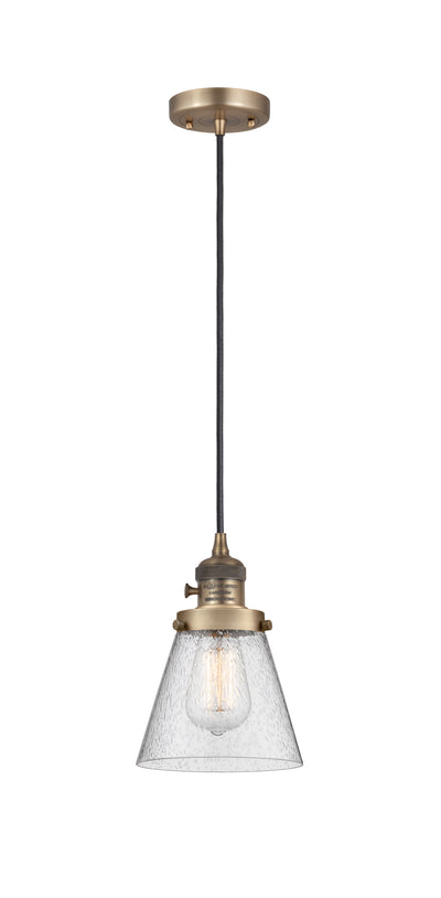 Franklin Restoration Cone Antique Brass Steel