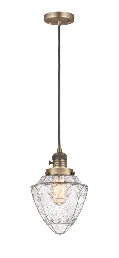 Franklin Restoration Mini Pendant Antique Brass