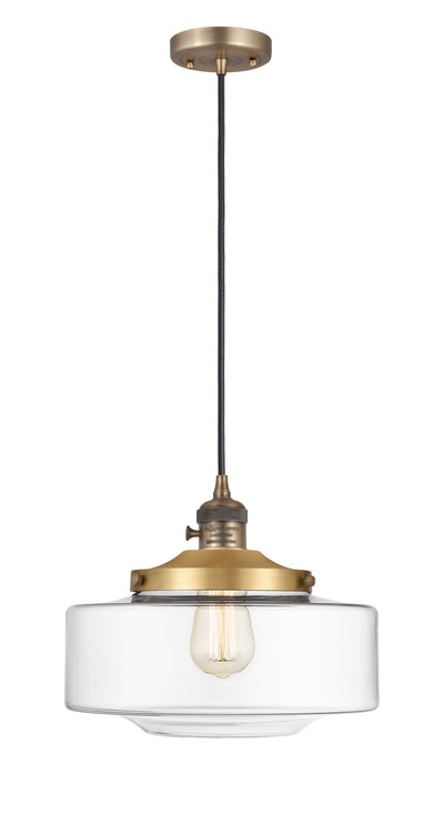 Franklin Restoration Mini Pendant Antique Brass