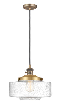 Franklin Restoration Mini Pendant Antique Brass