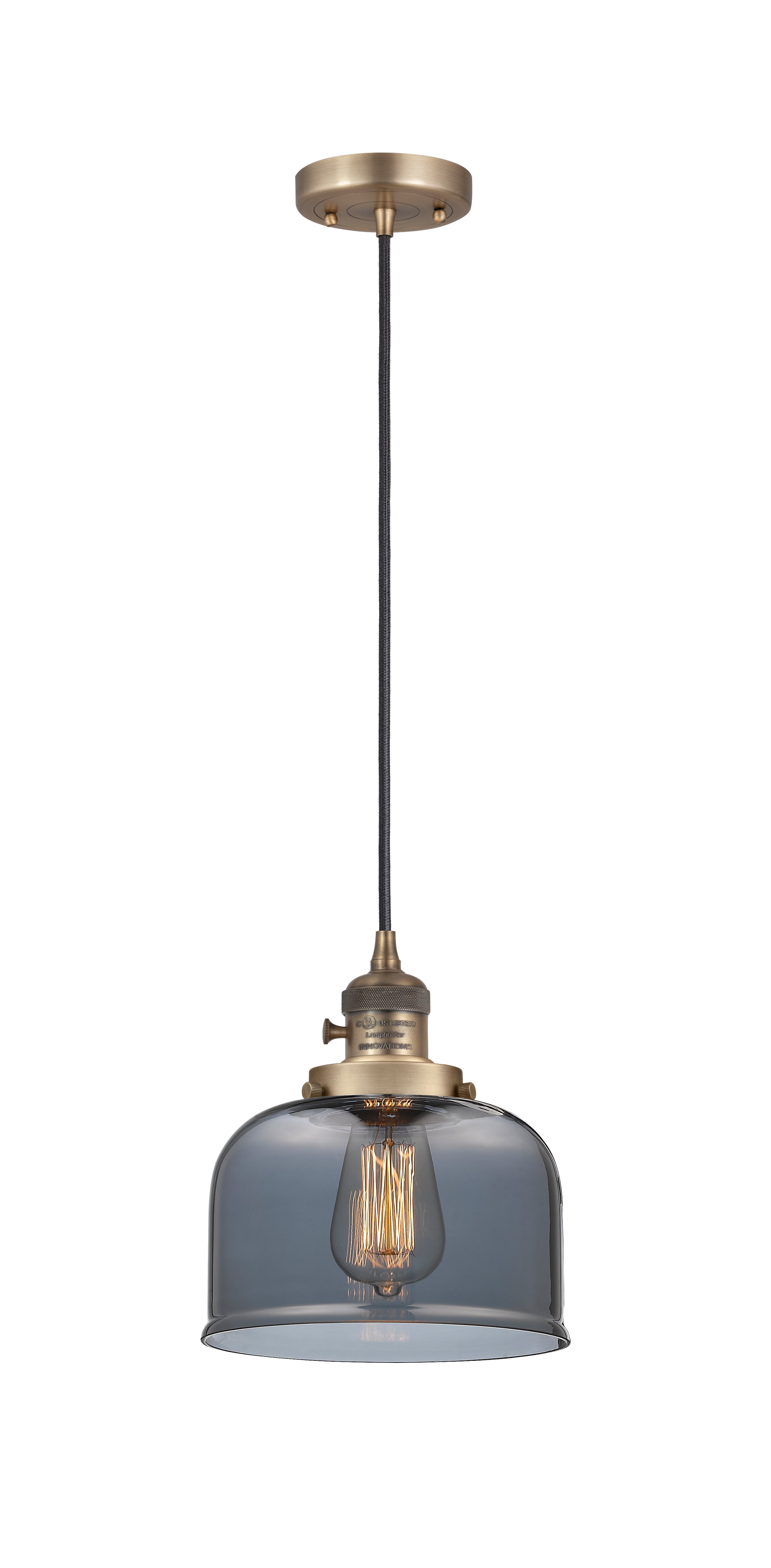 Franklin Restoration Mini Pendant Antique Brass