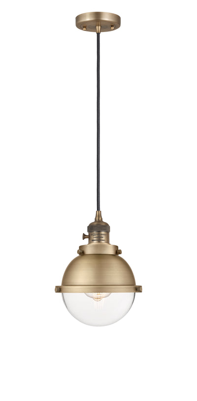 Franklin Restoration Mini Pendant Brushed Brass