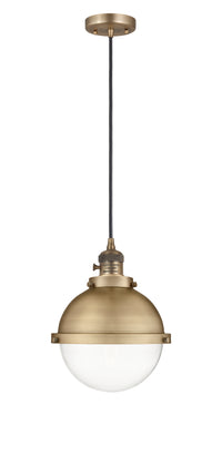 Franklin Restoration Mini Pendant Brass Finish