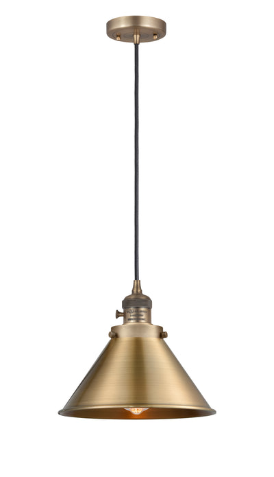 Franklin Restoration Mini Pendant Antique Brass