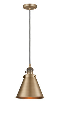 Franklin Restoration Mini Pendant Antique Brass