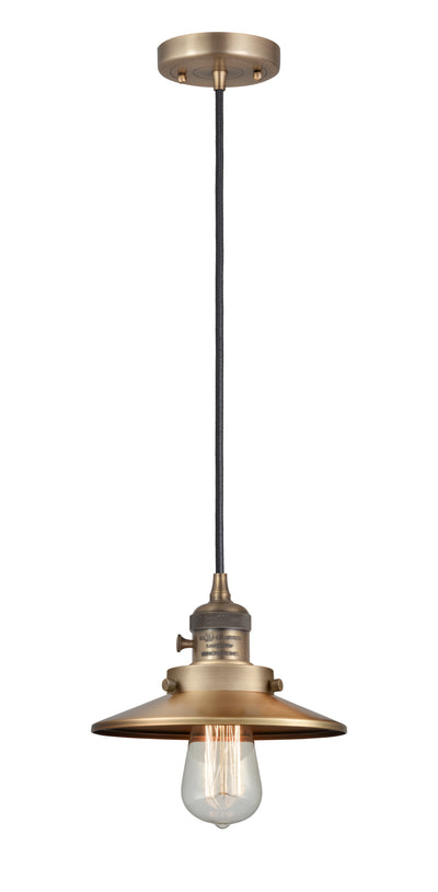 Franklin Restoration Mini Pendant Antique Brass