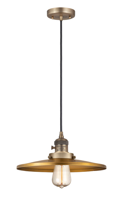 Franklin Restoration Pendant Cast Brass