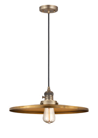 Franklin Restoration Mini Pendant Antique Brass