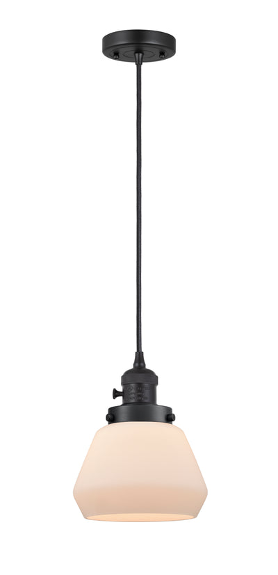 Franklin Restoration Mini Pendant 7 Inch Brass