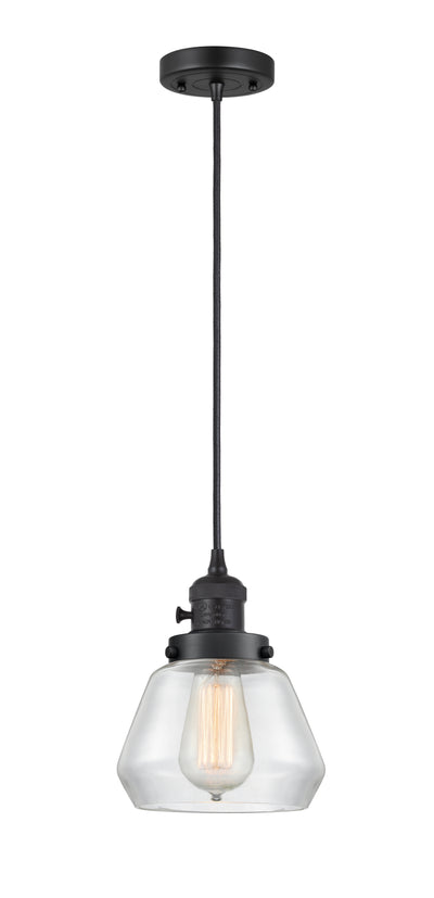 Franklin Restoration Mini Pendant 7 Inch Brass