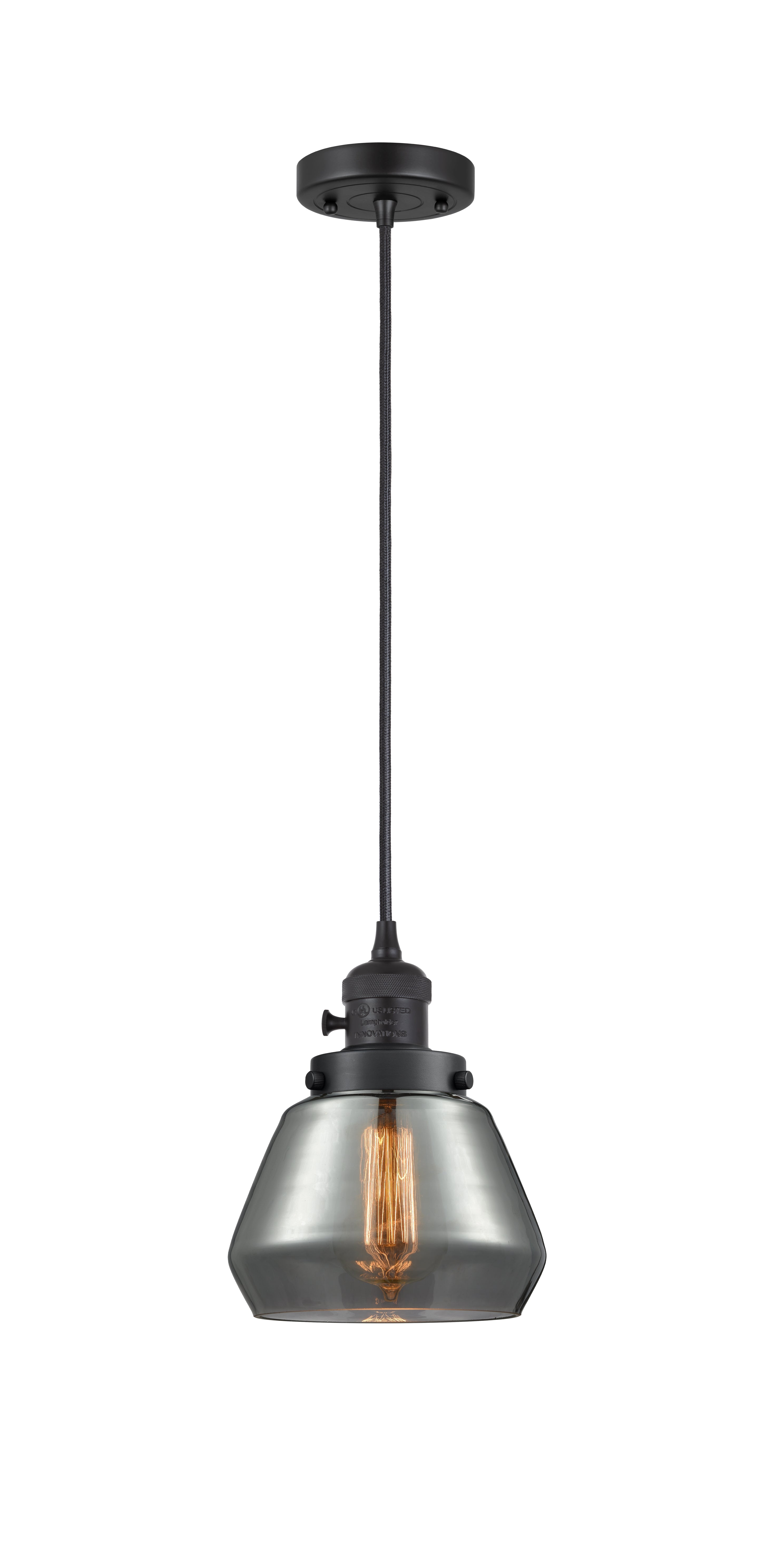 Franklin Restoration Mini Pendant 7 Inch Brass