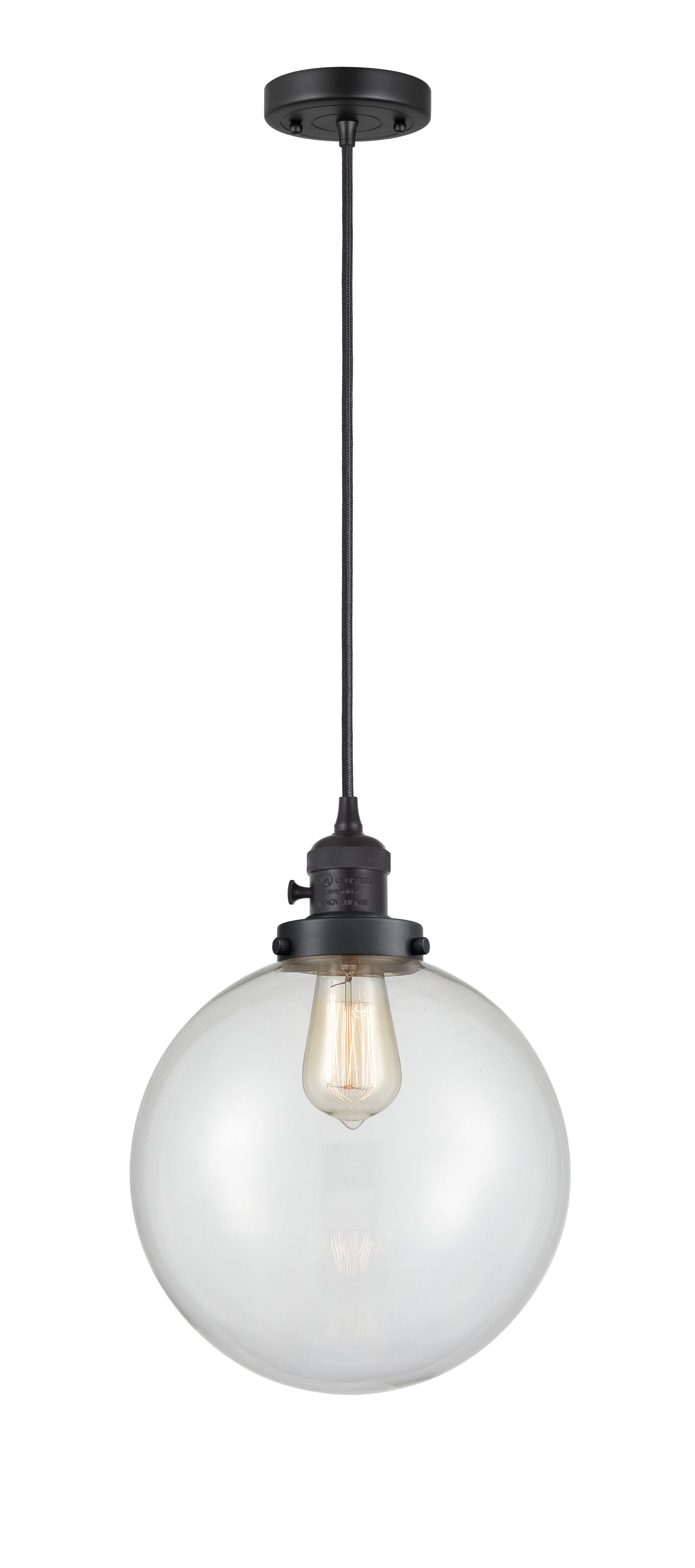 Franklin Restoration Mini Pendant Antique Brass