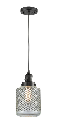 Franklin Restoration Mini Pendant Brass Steel
