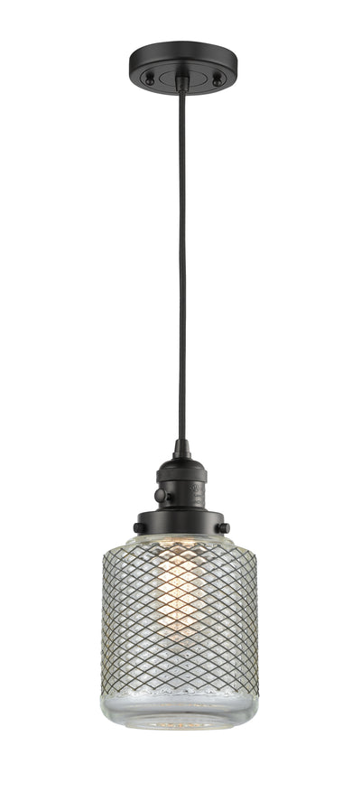 Franklin Restoration Mini Pendant Brass Steel