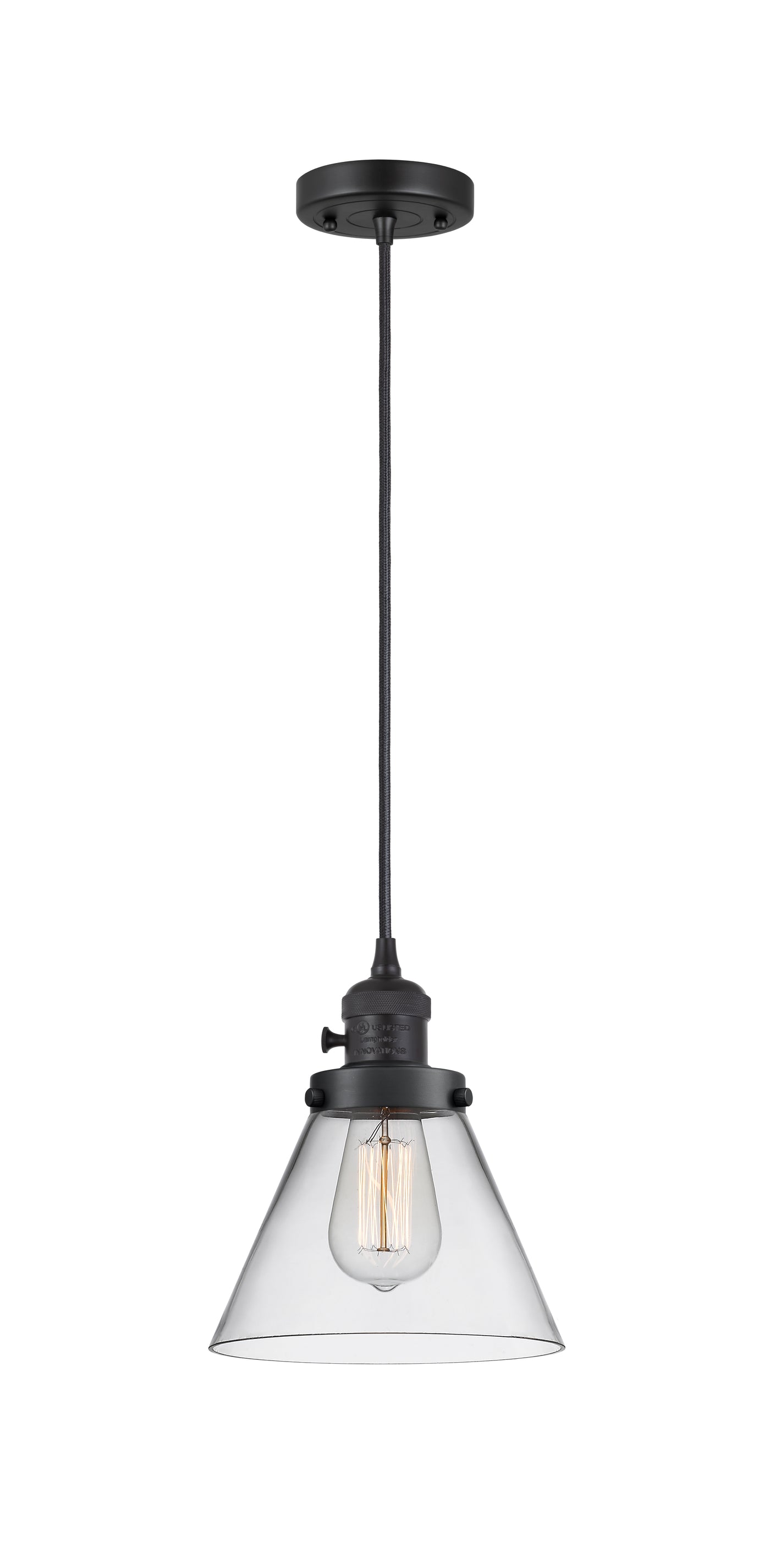 Franklin Restoration Mini Pendant Antique Brass