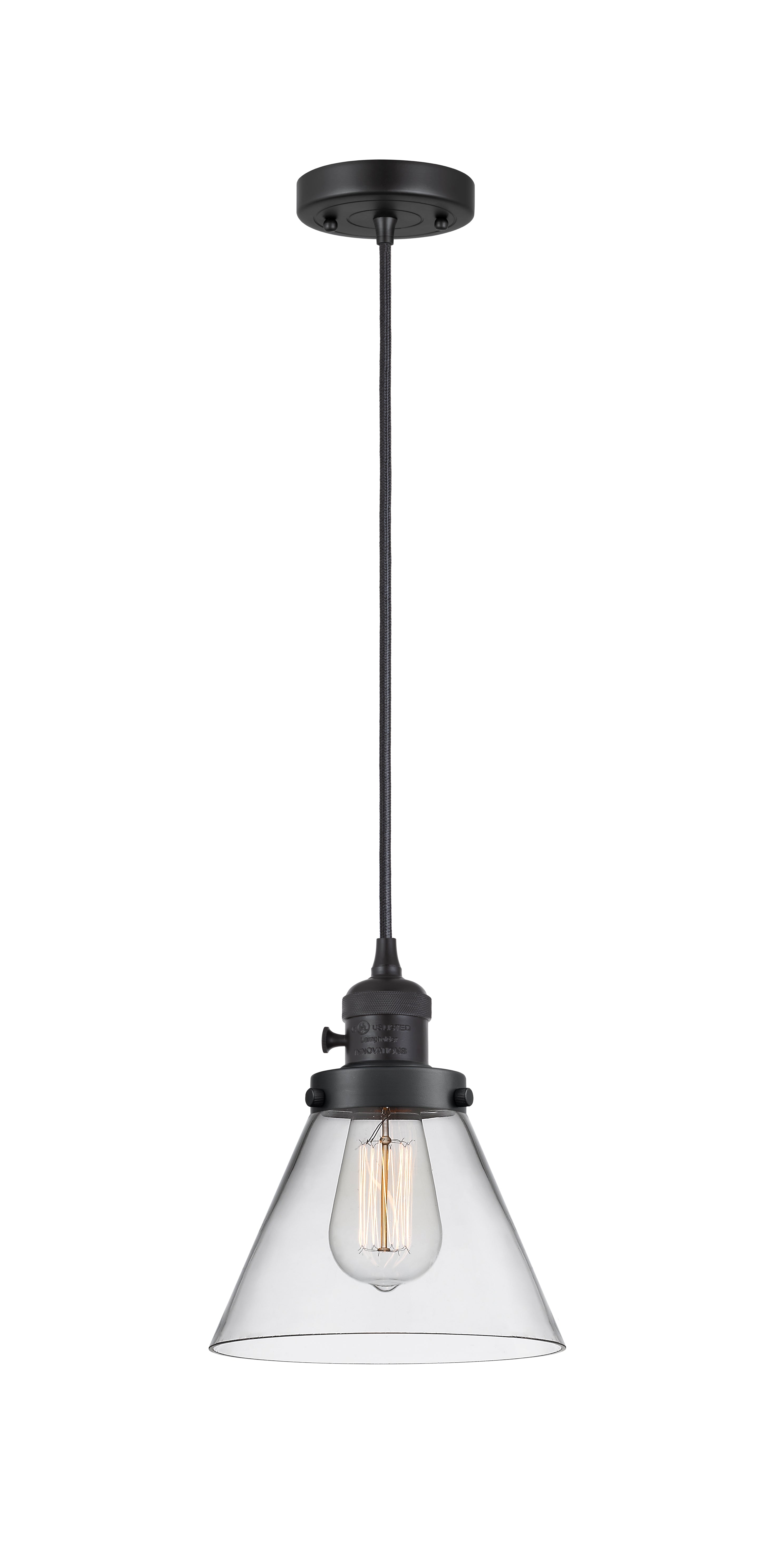 Franklin Restoration Mini Pendant Antique Brass
