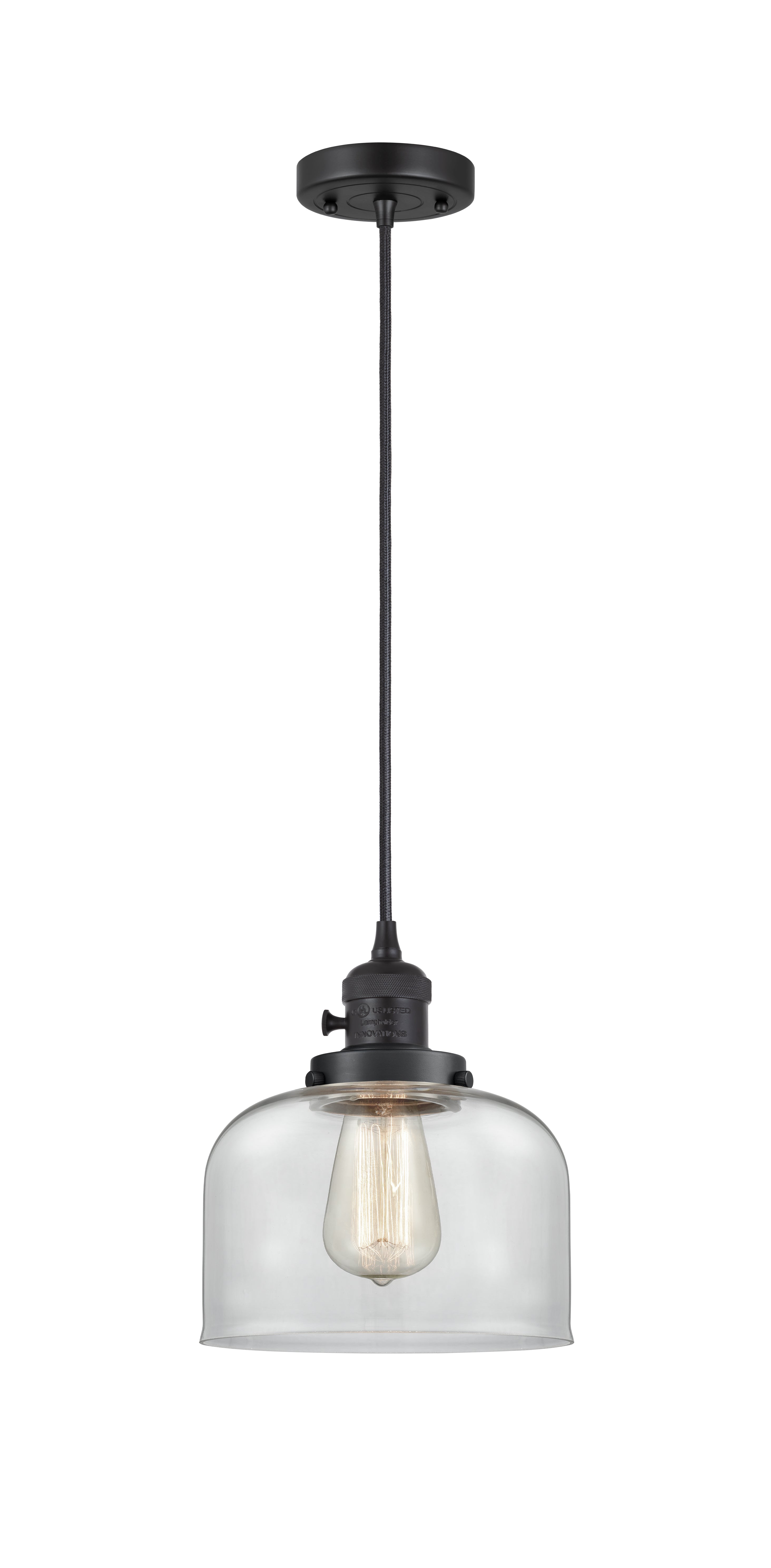 Franklin Restoration Mini Pendant Antique Brass
