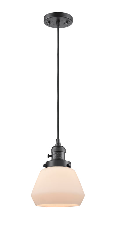 Franklin Restoration Mini Pendant 7 Inch Brass
