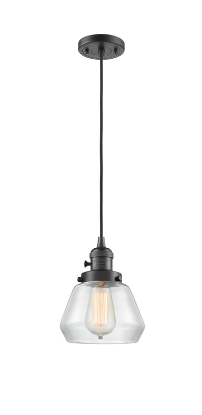 Franklin Restoration Mini Pendant 7 Inch Brass