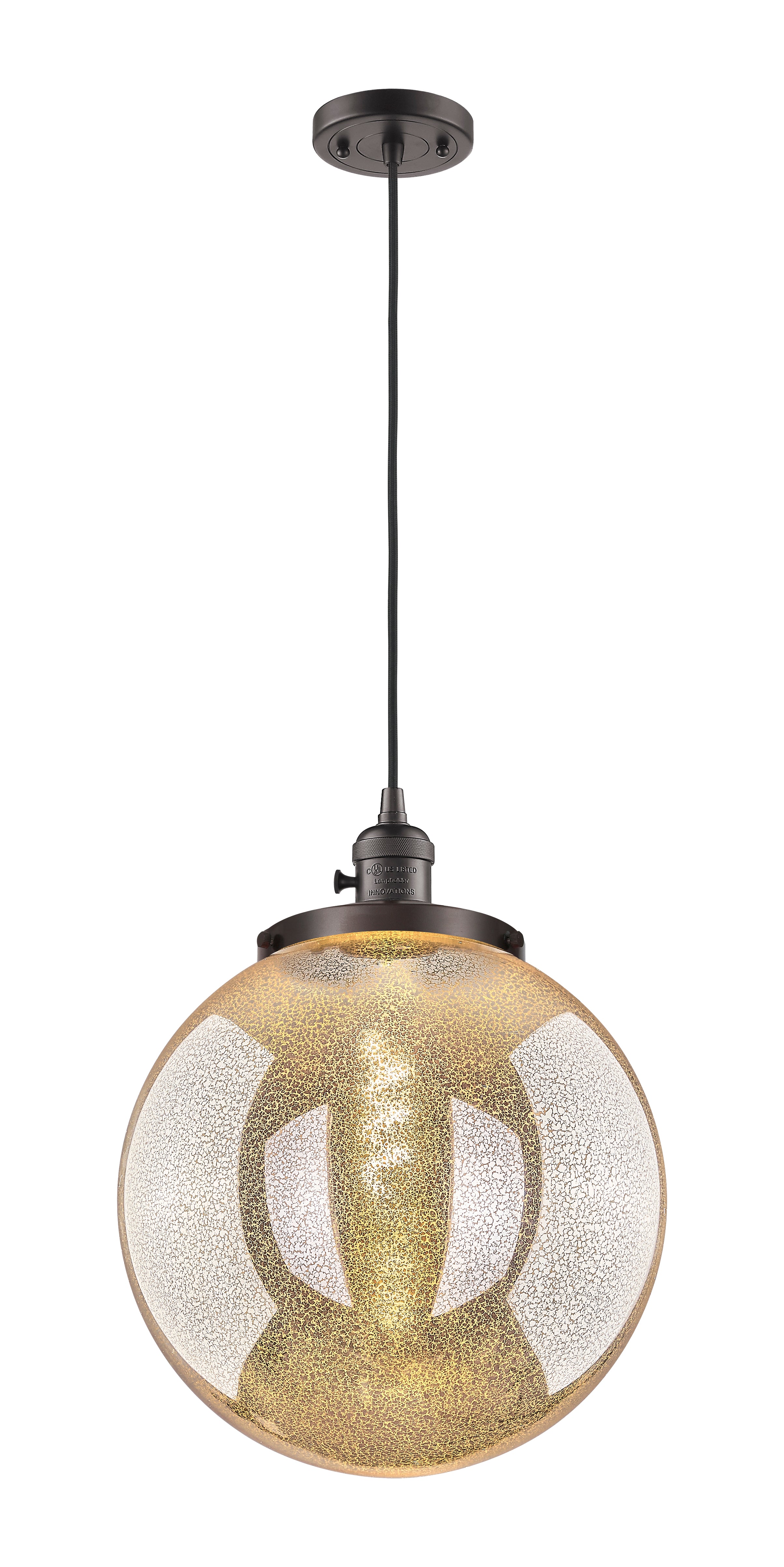 Franklin Restoration Mini Pendant Antique Brass