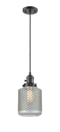 Franklin Restoration Mini Pendant Brass Steel