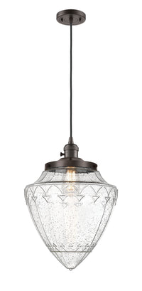 Franklin Restoration Mini Pendant Antique Brass