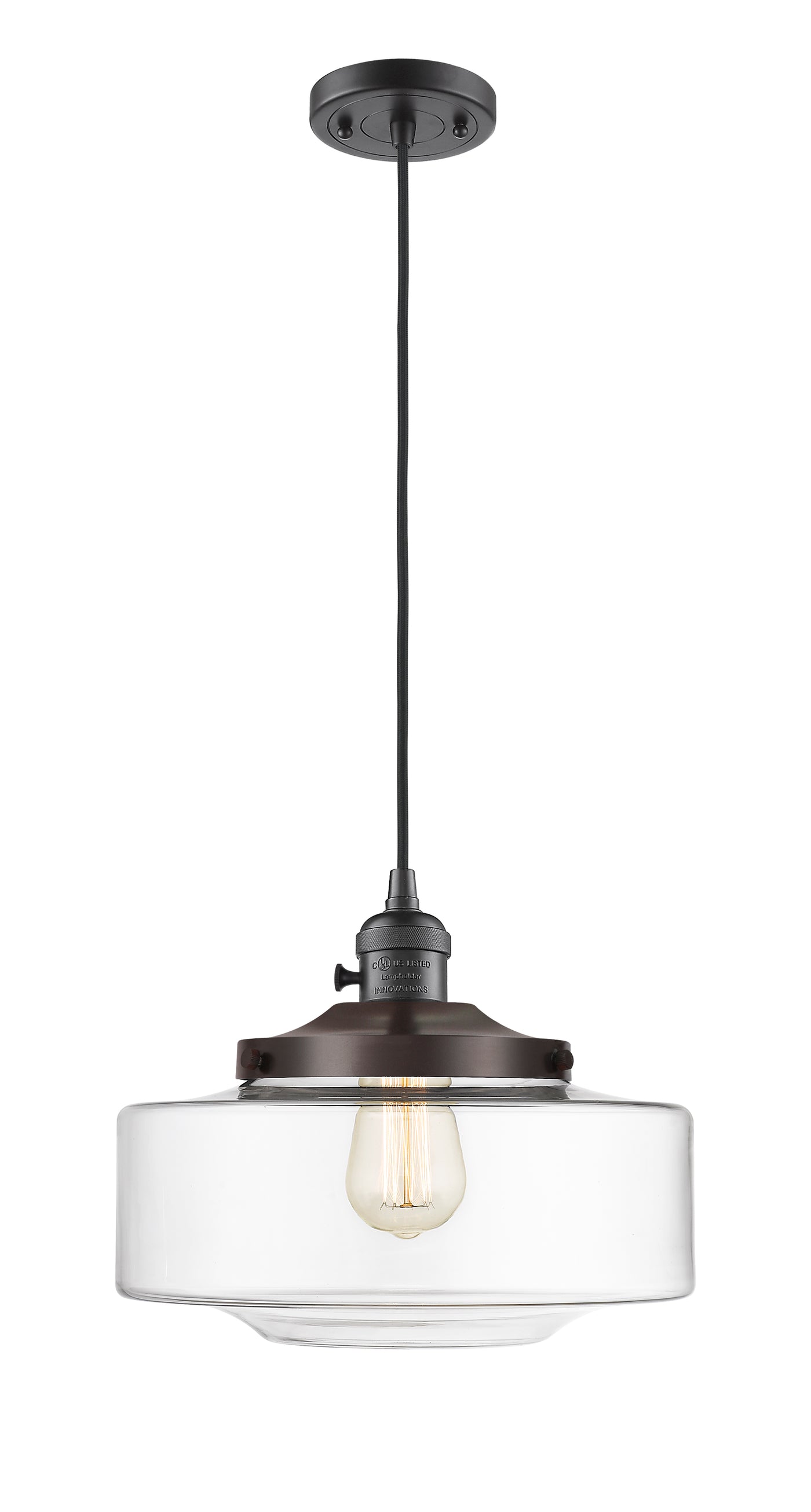 Franklin Restoration Mini Pendant Antique Brass