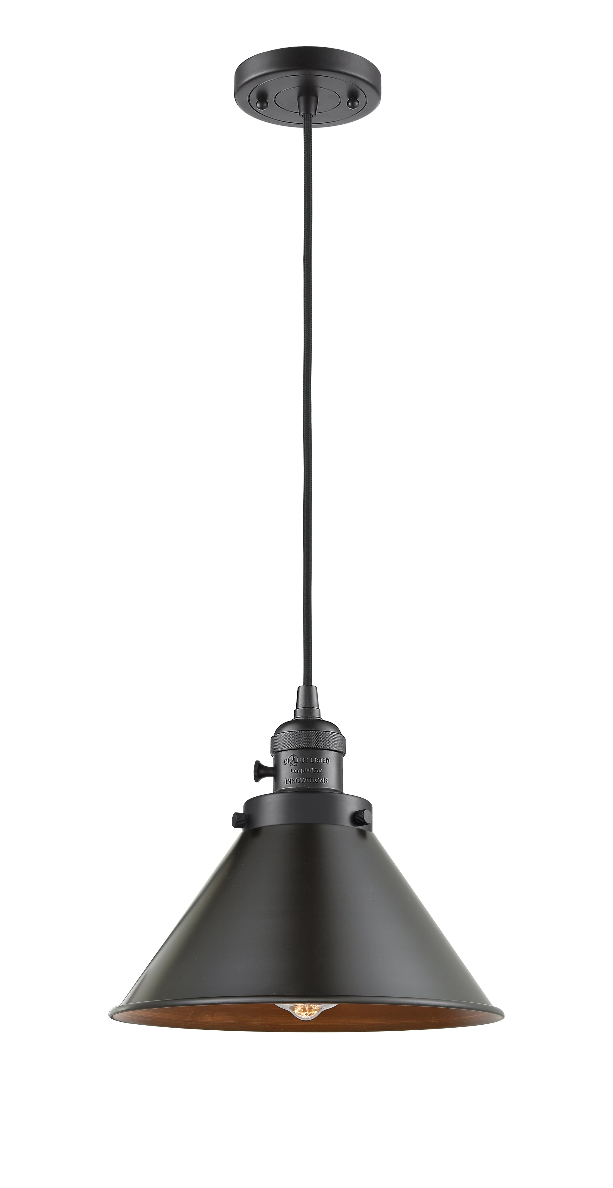 Franklin Restoration Mini Pendant Antique Brass