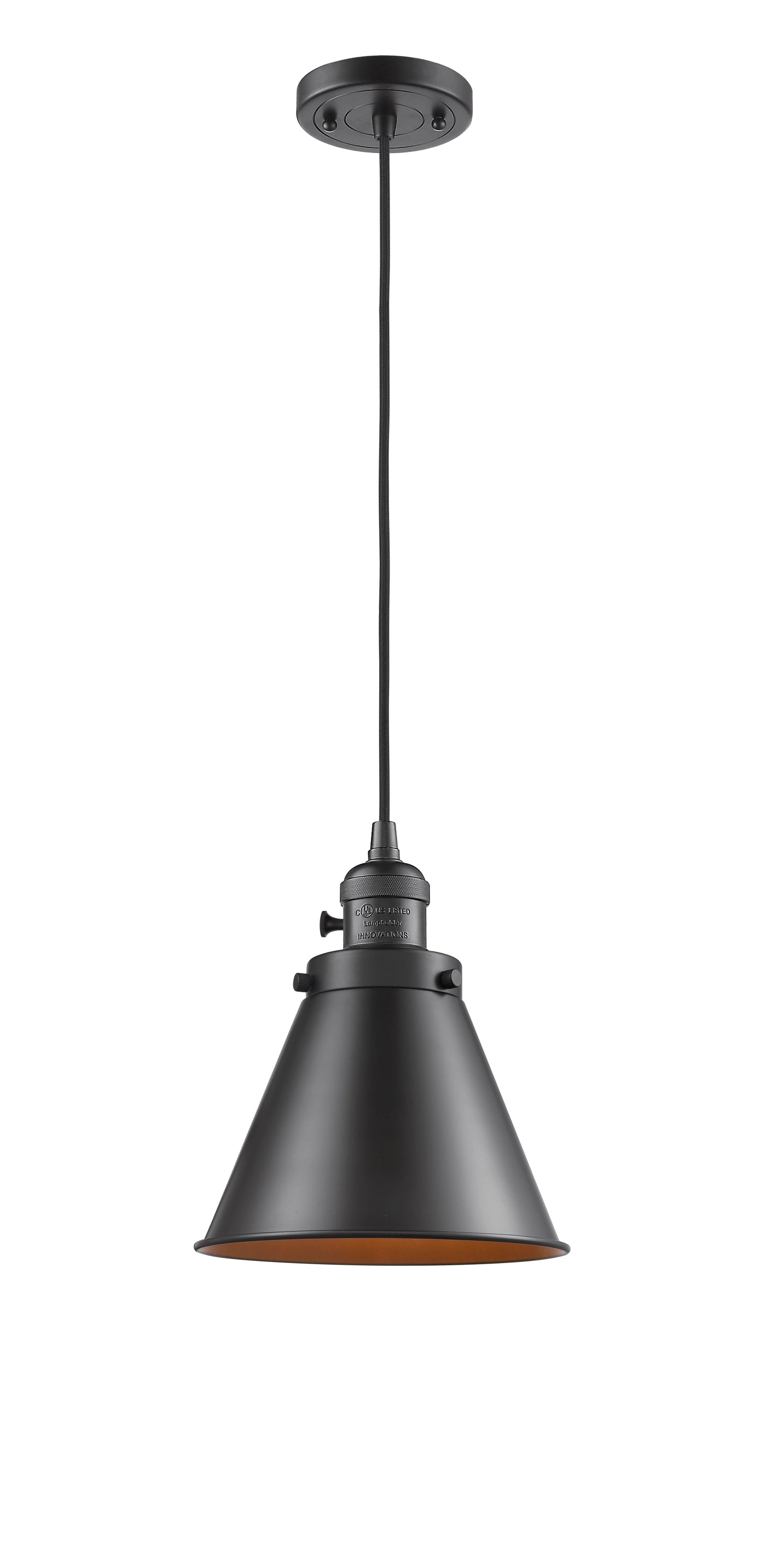 Franklin Restoration Mini Pendant Antique Brass