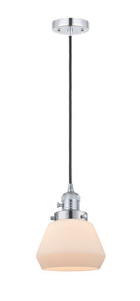 Franklin Restoration Mini Pendant 7 Inch Brass