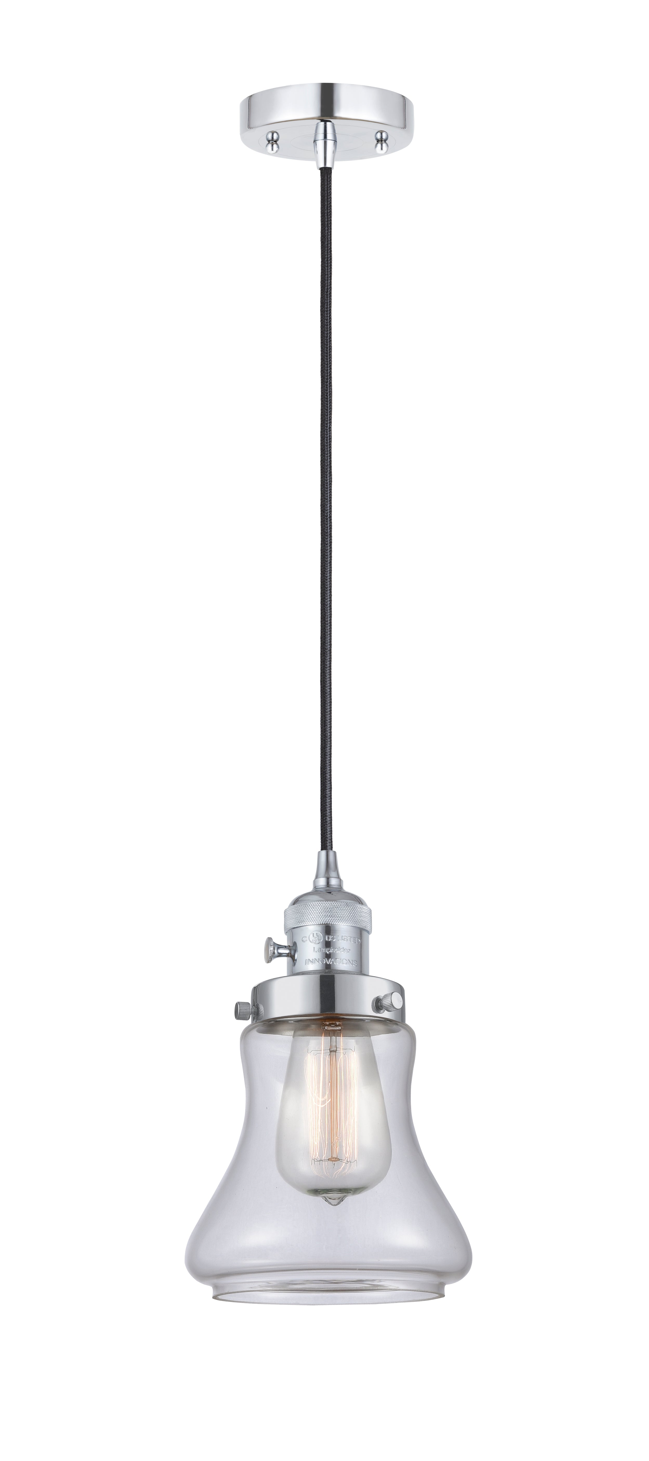 Franklin Restoration Mini Pendant Antique Brass