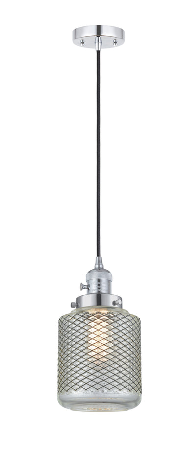 Franklin Restoration Mini Pendant Brass Steel