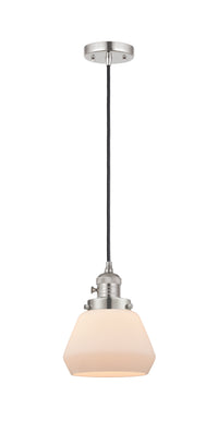 Franklin Restoration Mini Pendant 7 Inch Brass