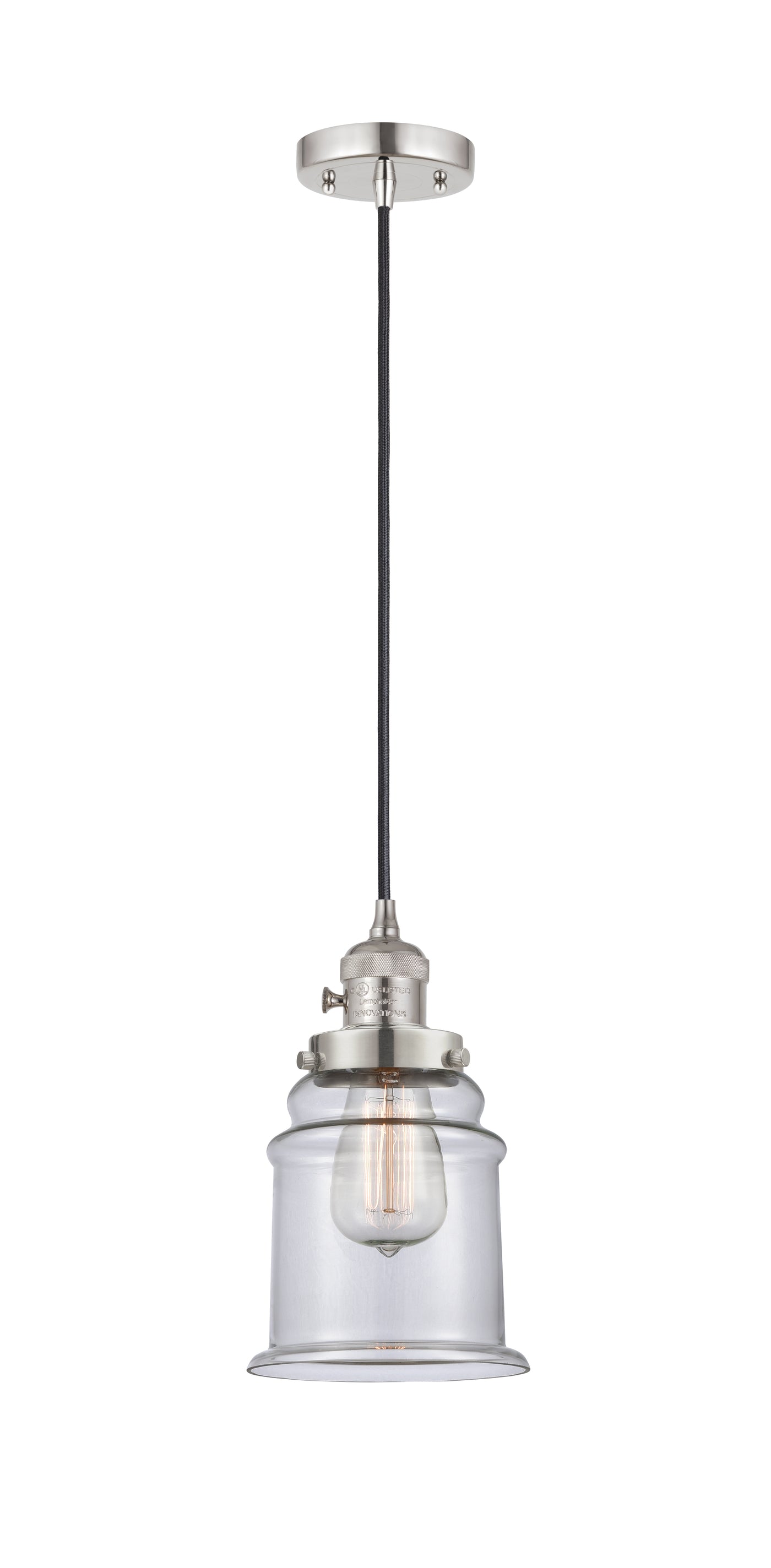 Franklin Restoration Mini Pendant Antique Brass