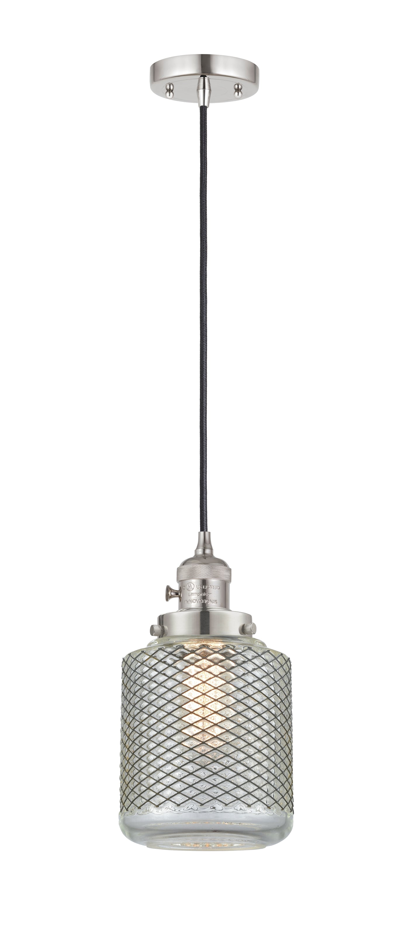 Franklin Restoration Mini Pendant Brass Steel