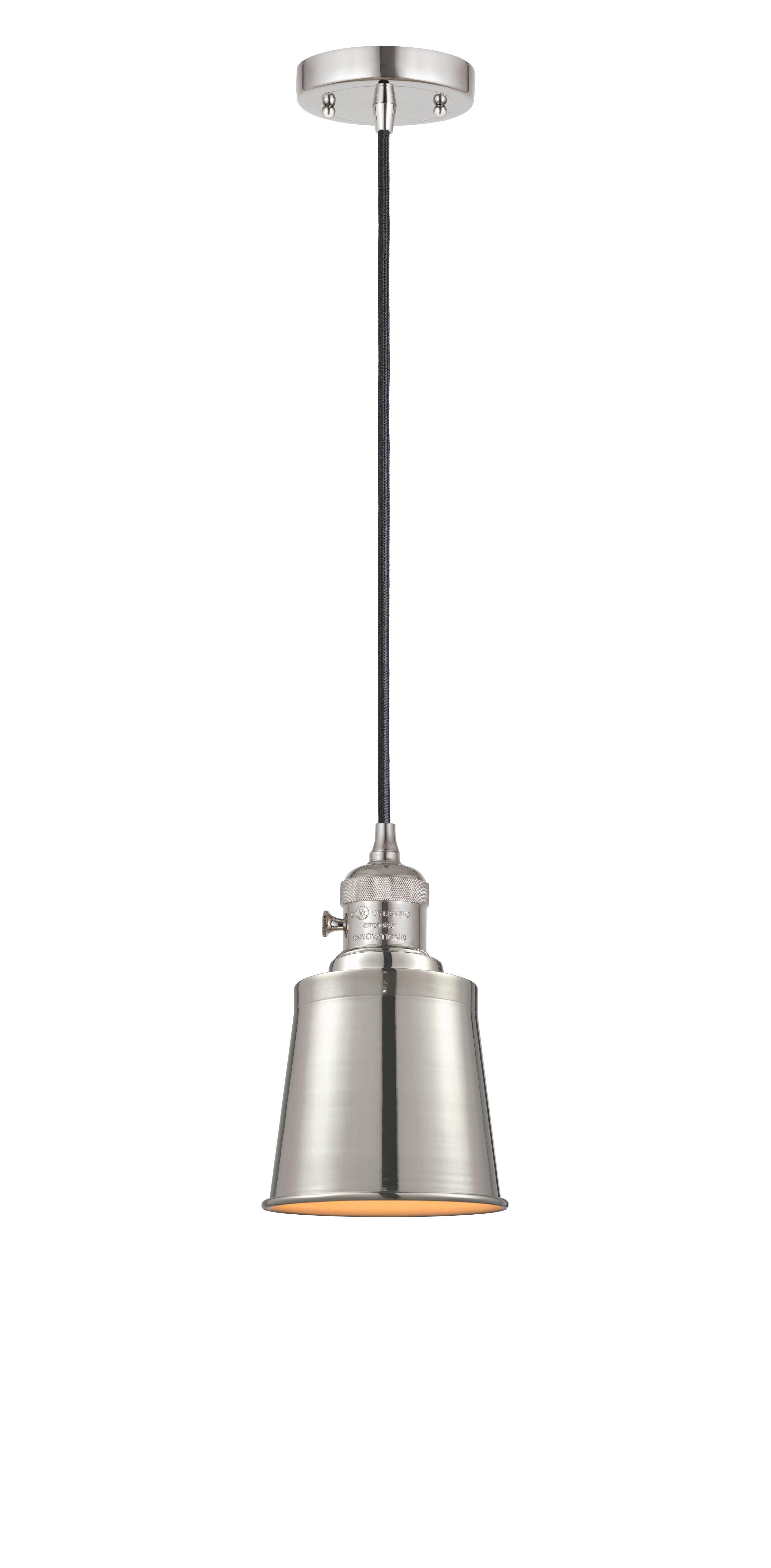 Franklin Restoration Mini Pendant Antique Brass