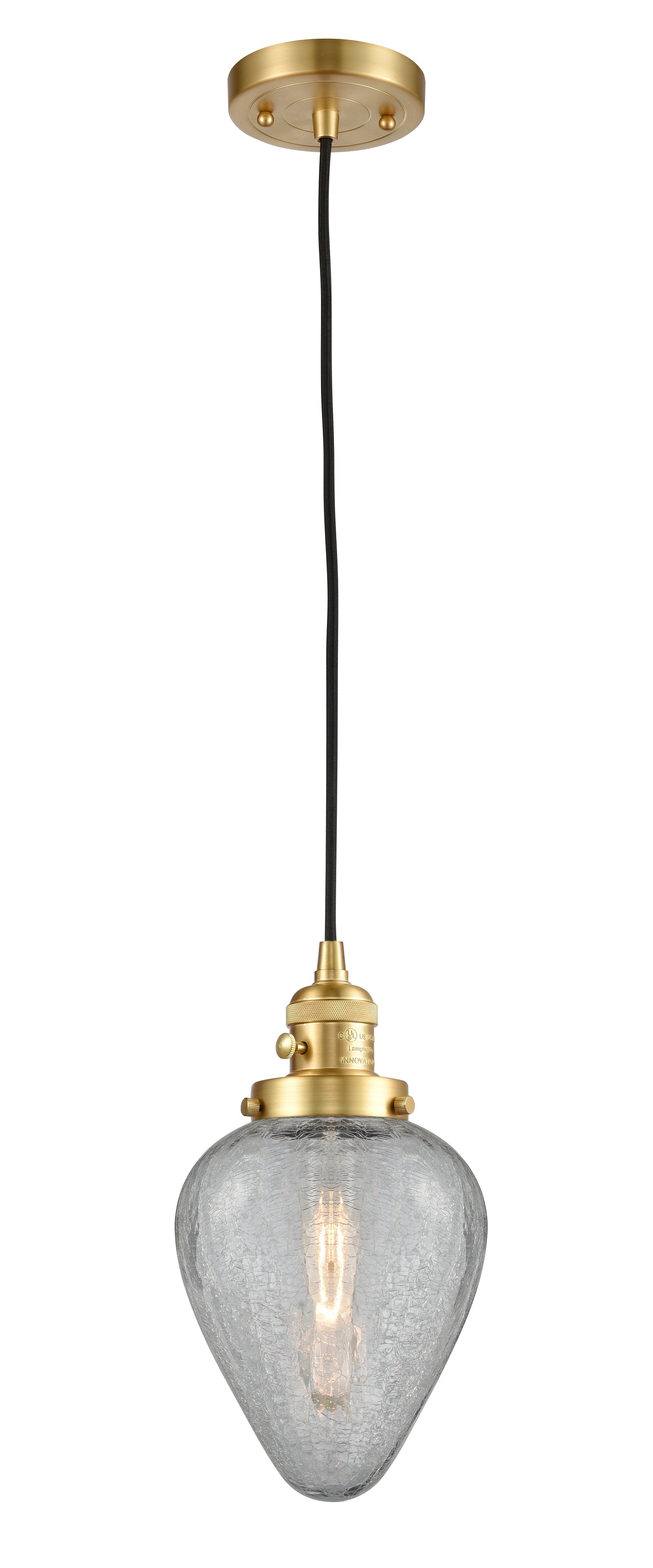 Franklin Restoration Mini Pendant Cast Brass