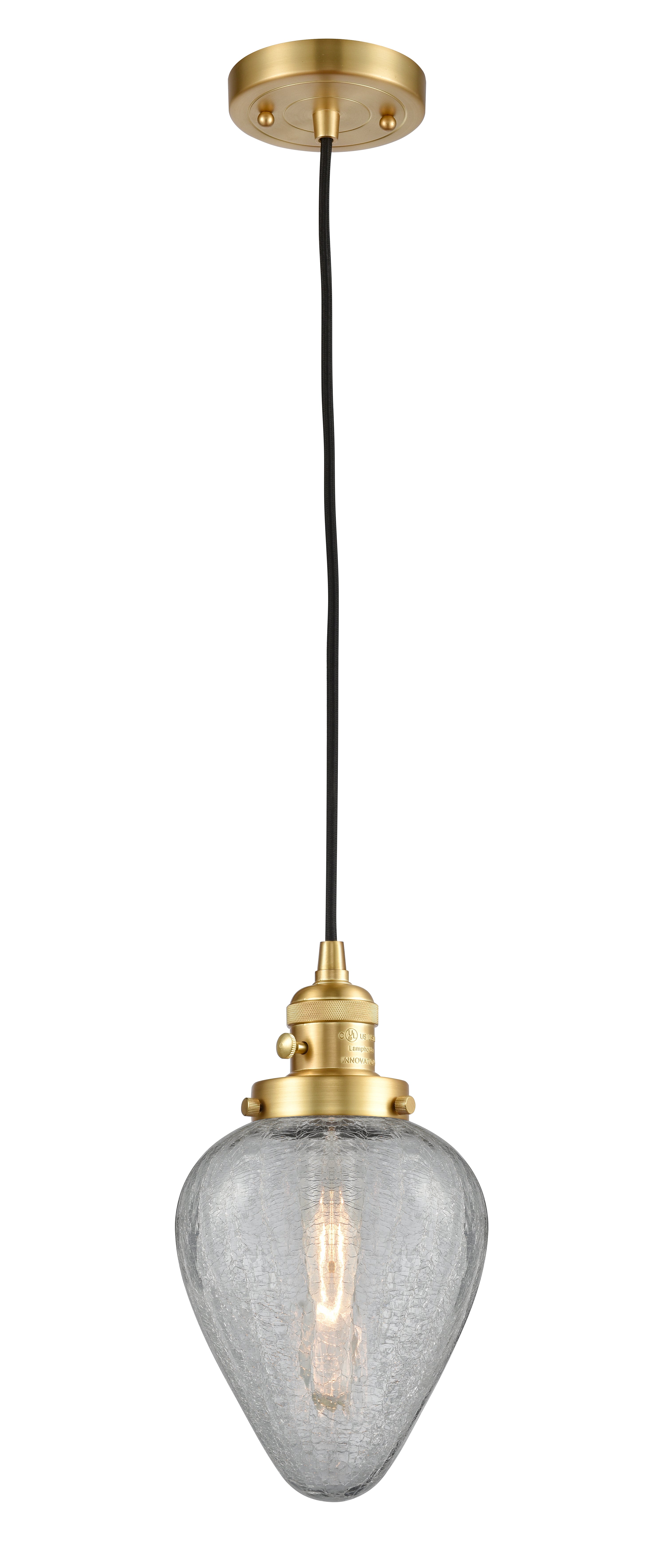 Franklin Restoration Mini Pendant Cast Brass